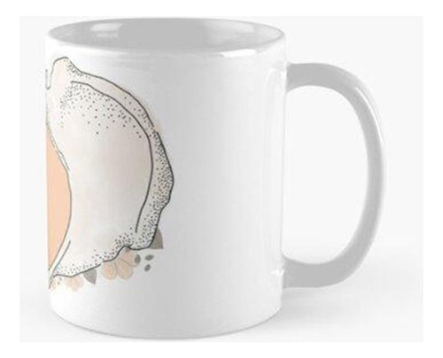 Taza Anatomía Del Suelo Pélvico Floral Calidad Premium