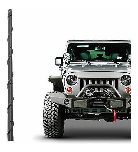 Antena Corta Ksaauto Para Jeep Wrangler Jk Jku Jl Jlu Rubico