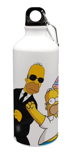 Termo Deportivo 600ml Homero Los Simpsons Regalo Original