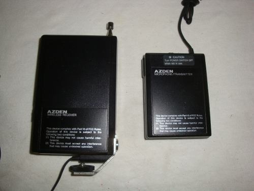 Microfone Azden WMS-10