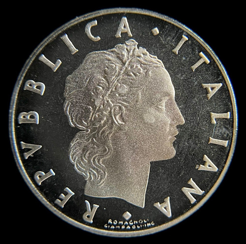 Italia, 50 Lire, 1987. Proof