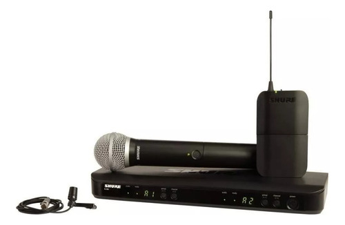 Sistema De Micrófono Vocal En  Combo  Con Receptor Doble, Do