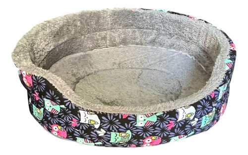 Cama Cucha Con Corderito Calentita 43x38x8 Cm N°2 Perro Gato