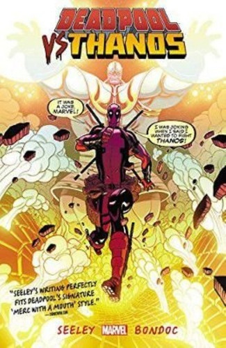 Comic Versión En Ingles Deadpool Vs Thanos