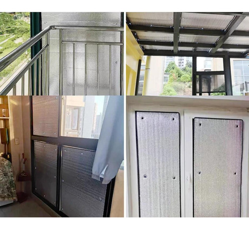 3 Película De Alumínio Para Isolamento Térmico 50cmx50cm