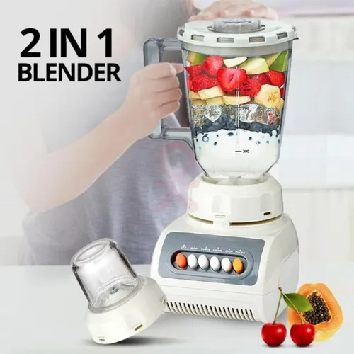 Juguera Licuadora + Moledor De Cafe 2 En 1 1500ml