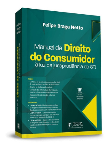 Manual De Direito Do Consumidor A Luz Jurisprudencia (2021)