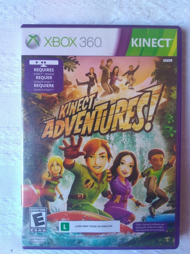 Game Xbox 360 - Kinect Adventures! - Original - Físico (Usado)