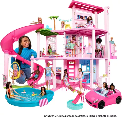 Mattel Barbie Estate Mega Casa Dos Sonhos, 70 peças : .com