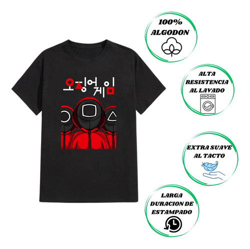 Playera Juego Del Calamar