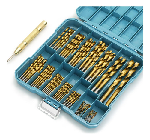 Juego De Brocas MĂșltiples De 130 Piezas, Juego De Brocas .