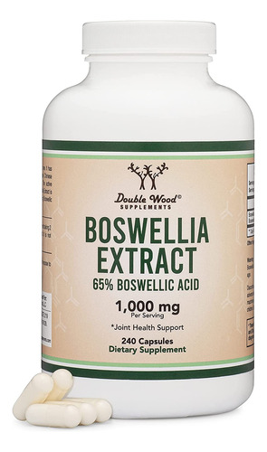 Boswellia Serrata Extracto 240 Capsulas Con 65% De Ácido Bos