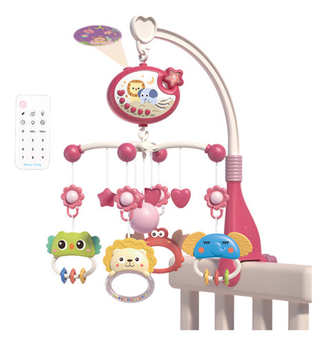 Luces Giratorias Para Cuna Bedside Bell Toys Para Niñas, Lin