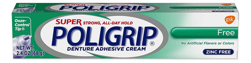 Super Poligrip - Crema Adhesiva Para Dentaduras Postizas, 2