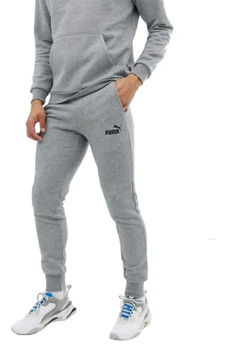 Pants Puma Hombre Gris Logo Deportivo 85210803