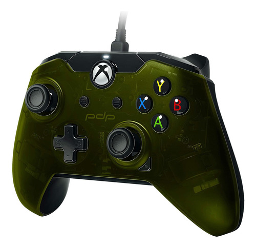 Control Alambrico Pdp Xbox One Series X / S Pc Verdant Green