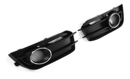 Par De Parrillas De Faros Antiniebla Negros Para Parachoques