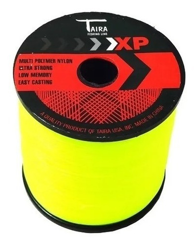 Bobina Nylon Baja Memoeria Taira Xp 1/4lb Todas Las Medidas