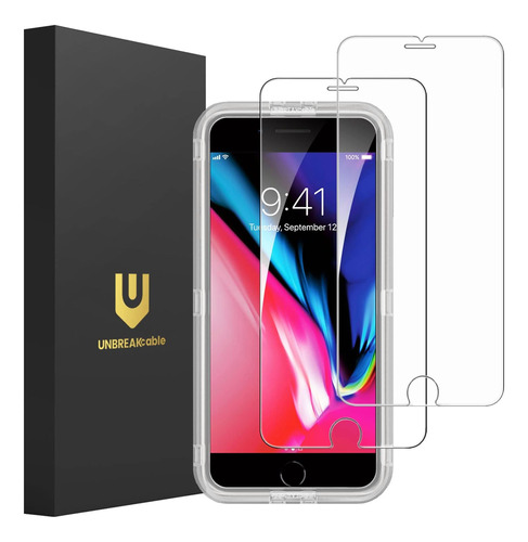 Protector Pantalla Unbreakcable iPhone 8 Plus, Protector 7 8