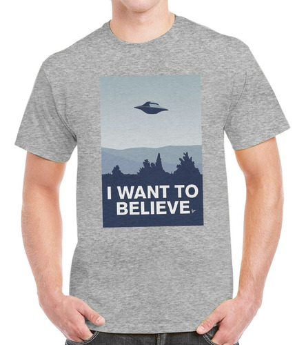 Playera Hombre I Want To Believe