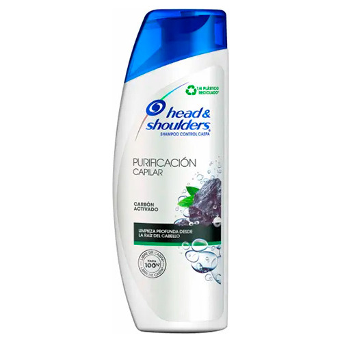 Shampoo Head &amp; Shoulders Carbón Activado 180ml Ub