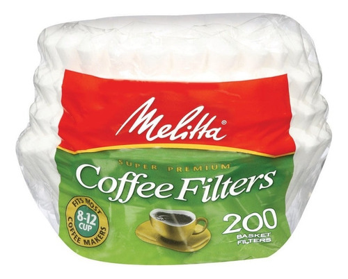 Filtro Papel Cestinha 200 Unidades 8-12 Cups #preçodefábrica