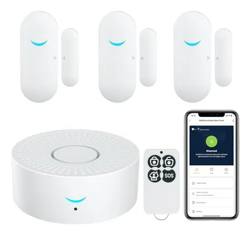 Sistema De Alarma Inalámbrica Para Hogar, App Control Remoto