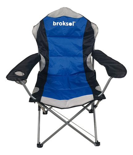 Silla Sillón Director Plegable Respaldo Alto Camping Broksol