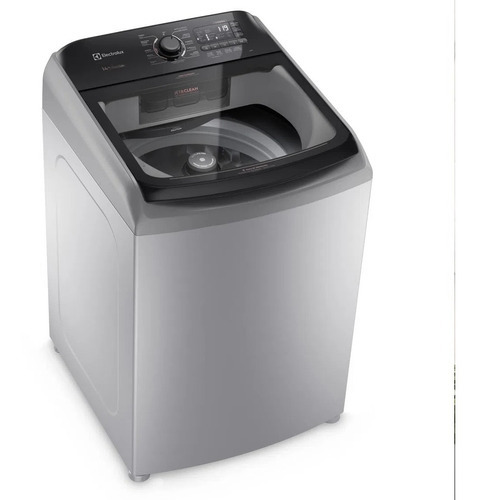 Lavarropas 14kg Electrolux Lb14q Auto Calentamiento Blanco Color Plateado