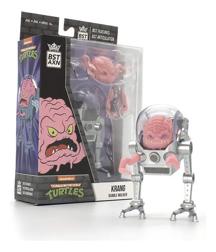 Bst Axn Best Action Figures Tmnt Krang Bubble Walker