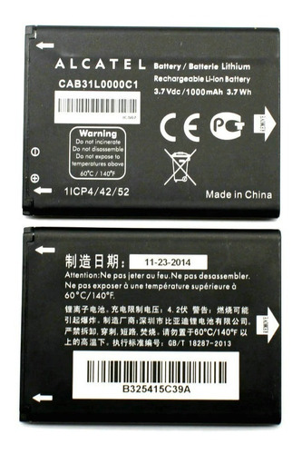 Bateria Alcatel Cab31l0000c1