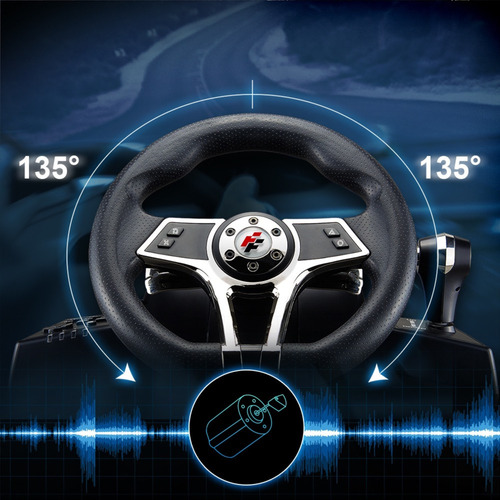 Volante Simulador Flashfire Hurricane Pc/ps3/ps4/xbox/n-s