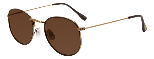 Lentes De Sol Steve Madden Outlook X17135 Color Dorado Color del armazón Dorado