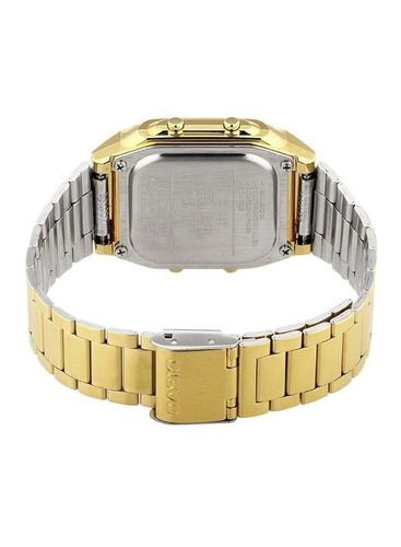 Imagen 3 de 4 de Reloj Casio A178wg Retro Unisex - Dorado