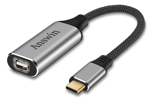 Answin Usb C A Mini Displayport (4k A 60hz), Adaptador Usb-c