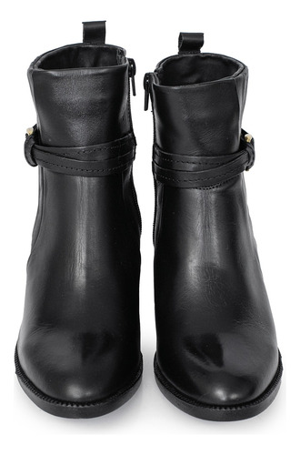 Bota Mujer Cuero Borcego Confort Botineta Comoda Briganti
