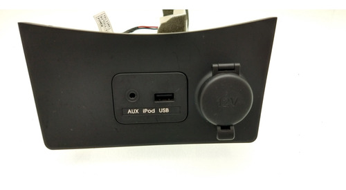 Imagem 1 de 7 de Moldura Console Central Aux Usb Tomada 12v Kia Cerato 12-13