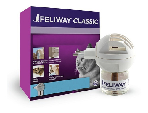 Feliway Gato Classic Difusor Eléctrico Con Cartucho Recarga