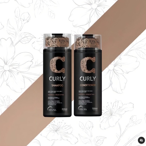Truss Kit Curly Shampoo 300ml + Condicionador 300ml