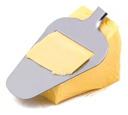 Fatiador De Queijo Aço Inox Cortador Queijo Premium Cor Prateado