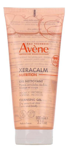 Avene Xeracalm Nutrition Gel Nettoyant 100ml Momento De Aplicación Día/noche Tipo De Piel Pieles Secas