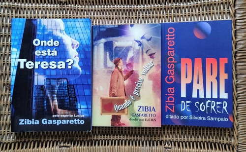 Desapegadoc 3 Livros Zibia Gasparetto  Onde Está Tereza? 