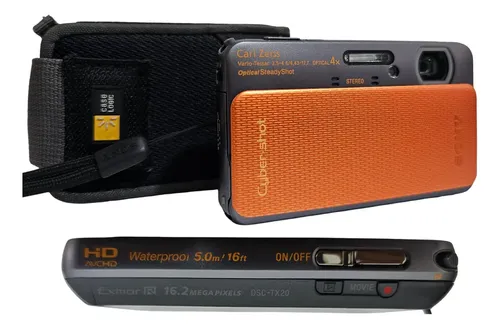 Câmera Digital Sony Cybershot Dsc-tx20 16.2 Mp 8gb Rara | MercadoLivre