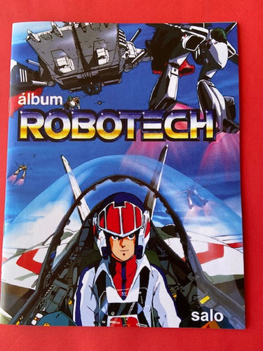 Album Robotech 1 - Laminas A Recortar Y Pegar - Completo