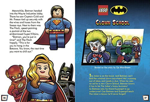 Lego Dc Batman's 5-minute Stories Collection (lego Dc Batman) (libro En Inglés), De Random House. Editorial Random House Books For Young Readers, Tapa Pasta Dura En Inglés, 2023