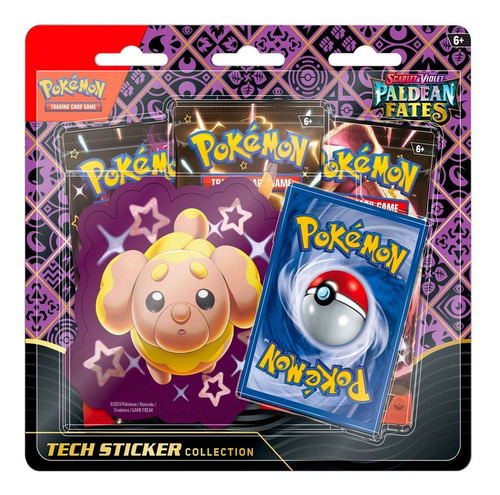 Pokémon Jcc Destinos De Paldea Colección Sticker Especial