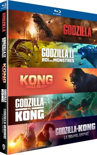 comprar Godzilla Y Kong Colección Completa En Discos Bluray Full H D