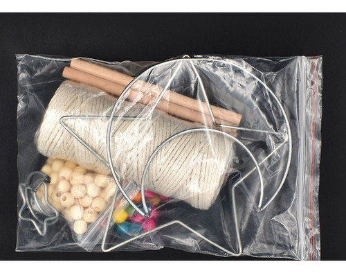 Cordón De Macramé De Madera Suave Trenzado Kit De Accesorios