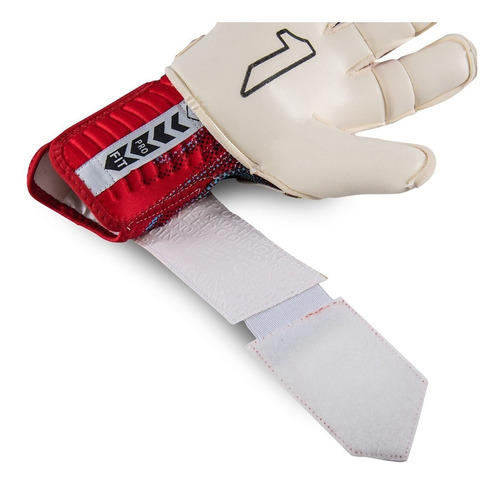 Imagen 4 de 7 de Guantes De Portero Rinat Asimetrik Stellar Pro Rojo