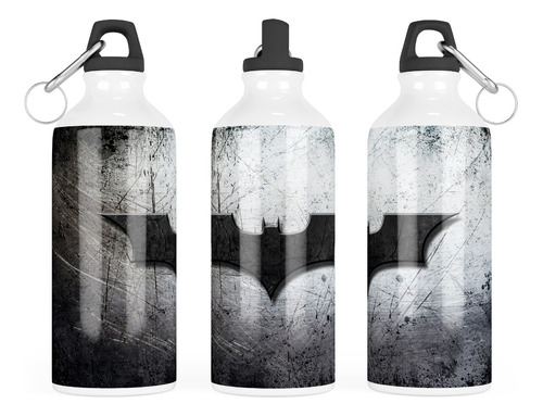 2 Botellas De Agua Sport Personalizadas Baatman